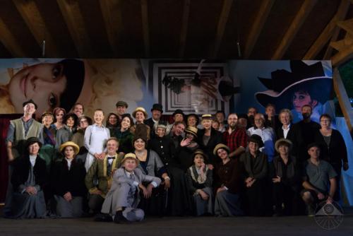 mit dem Ensemble von My Fair Lady (2018)